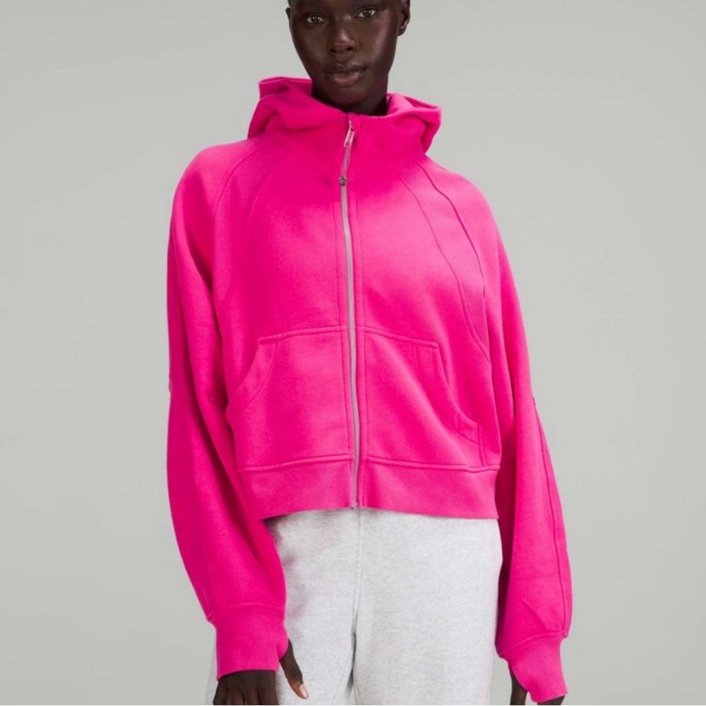 Lululemon Athletica Sonic Pink Full-zip hoodie